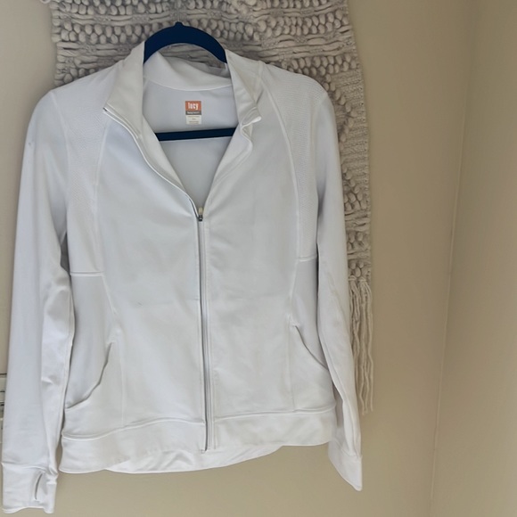 Lucy white tech Jacket sz Medium - Picture 3 of 6